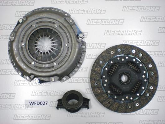 Westlake WFD027 - Комплект сцепления autospares.lv