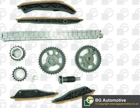 Wilmink Group WG1996251 - Комплект цепи привода распредвала autospares.lv