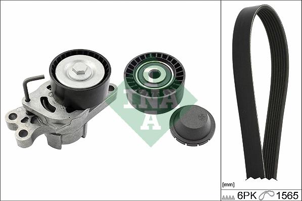 Wilmink Group WG1990598 - Поликлиновый ременный комплект autospares.lv