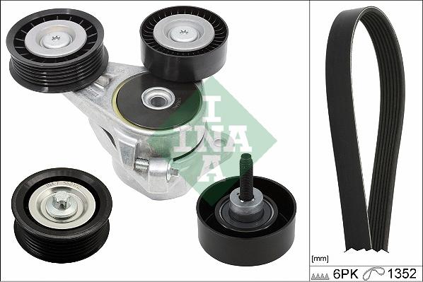 Wilmink Group WG1940794 - Поликлиновый ременный комплект autospares.lv