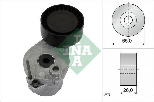 Wilmink Group WG1966529 - Натяжитель, поликлиновый ремень autospares.lv