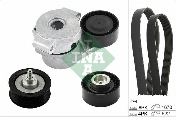 Wilmink Group WG1903245 - Поликлиновый ременный комплект autospares.lv