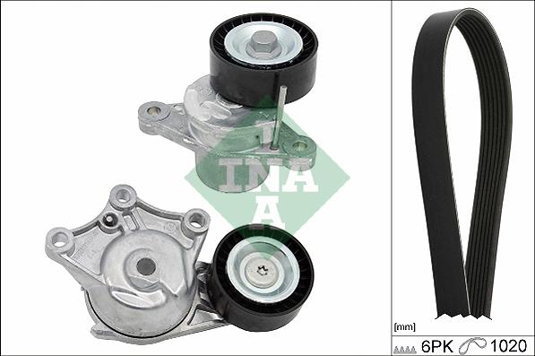 Wilmink Group WG1903254 - Поликлиновый ременный комплект autospares.lv