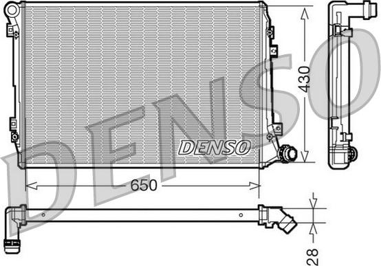 Wilmink Group WG1919507 - Радиатор, охлаждение двигателя autospares.lv