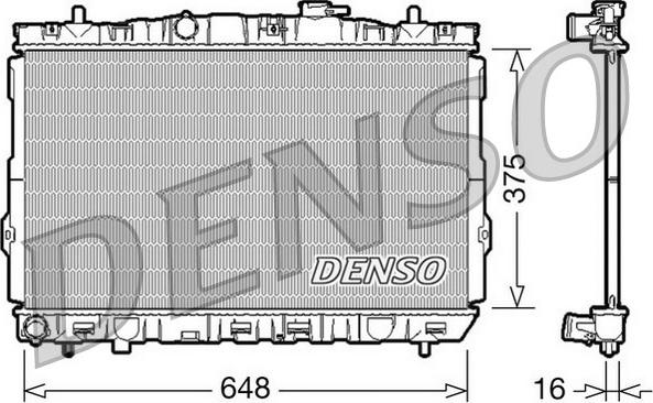 Wilmink Group WG1919617 - Радиатор, охлаждение двигателя autospares.lv