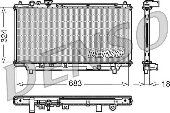 Wilmink Group WG1919637 - Радиатор, охлаждение двигателя autospares.lv