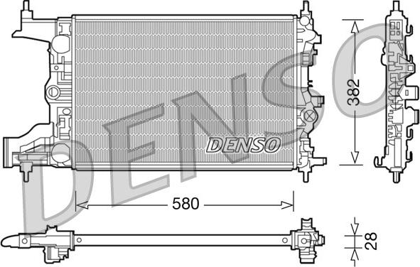 Wilmink Group WG1919316 - Радиатор, охлаждение двигателя autospares.lv