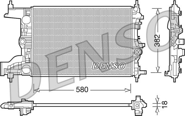 Wilmink Group WG1919312 - Радиатор, охлаждение двигателя autospares.lv