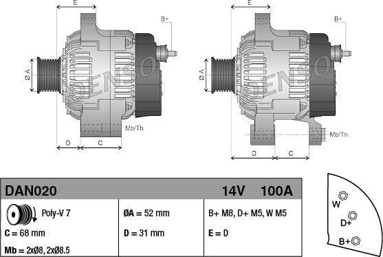 Wilmink Group WG1916700 - Генератор autospares.lv