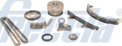 Wilmink Group WG1910072 - Комплект цепи привода распредвала autospares.lv