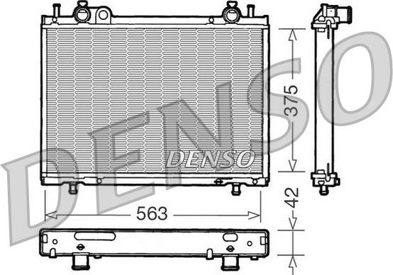 Wilmink Group WG1918947 - Радиатор, охлаждение двигателя autospares.lv