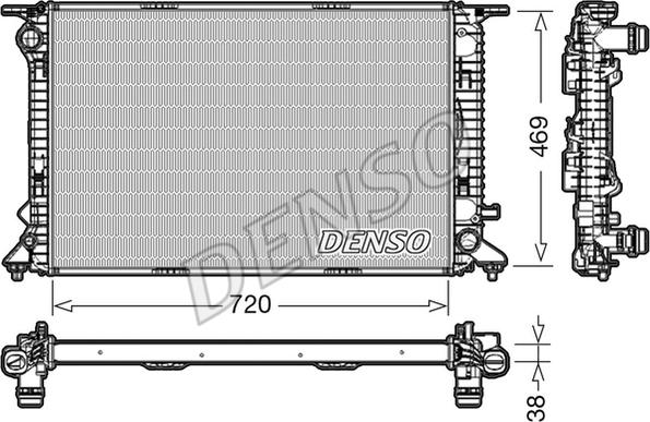 Wilmink Group WG1918826 - Радиатор, охлаждение двигателя autospares.lv