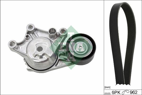 Wilmink Group WG1937875 - Поликлиновый ременный комплект autospares.lv