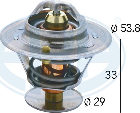 Wilmink Group WG1493049 - Термостат охлаждающей жидкости / корпус autospares.lv