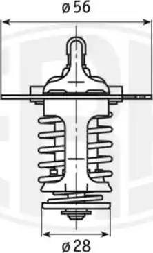 Wilmink Group WG1492977 - Термостат охлаждающей жидкости / корпус autospares.lv