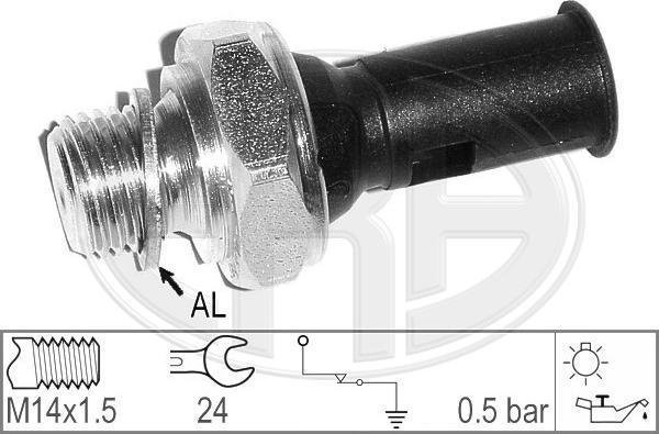 Wilmink Group WG1492495 - Датчик, давление масла autospares.lv