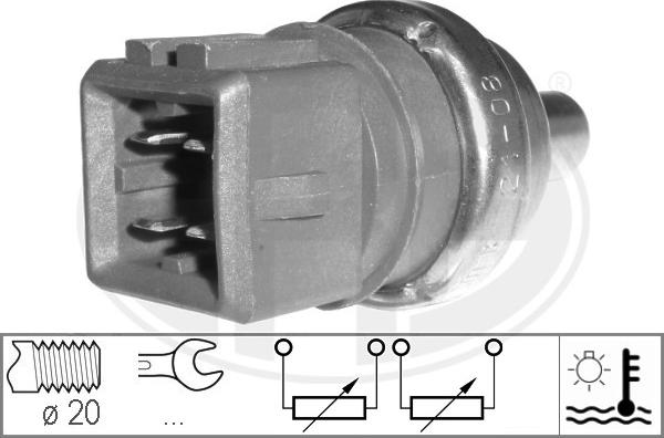 Wilmink Group WG1492509 - Датчик, температура охлаждающей жидкости autospares.lv