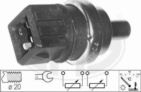 Wilmink Group WG1492510 - Датчик, температура охлаждающей жидкости autospares.lv