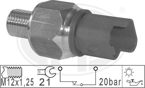 Wilmink Group WG1492631 - Датчик, давление масла autospares.lv