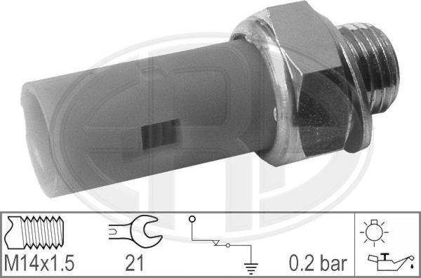 Wilmink Group WG1492380 - Датчик, давление масла autospares.lv