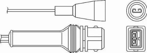 Wilmink Group WG1486463 - Лямбда-зонд, датчик кислорода autospares.lv