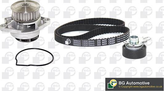 Wilmink Group WG1488093 - Водяной насос + комплект зубчатого ремня ГРМ autospares.lv