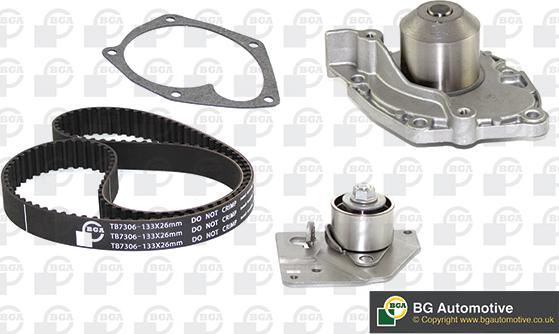 Wilmink Group WG1488045 - Водяной насос + комплект зубчатого ремня ГРМ autospares.lv