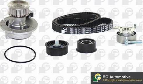 Wilmink Group WG1488066 - Водяной насос + комплект зубчатого ремня ГРМ autospares.lv