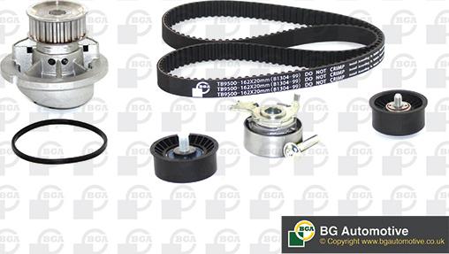 Wilmink Group WG1488061 - Водяной насос + комплект зубчатого ремня ГРМ autospares.lv