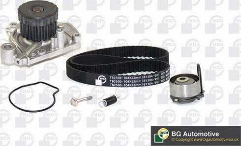 Wilmink Group WG1488006 - Водяной насос + комплект зубчатого ремня ГРМ autospares.lv