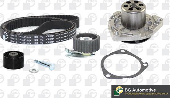 Wilmink Group WG1488080 - Водяной насос + комплект зубчатого ремня ГРМ autospares.lv