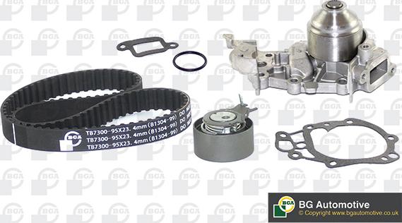 Wilmink Group WG1488032 - Водяной насос + комплект зубчатого ремня ГРМ autospares.lv