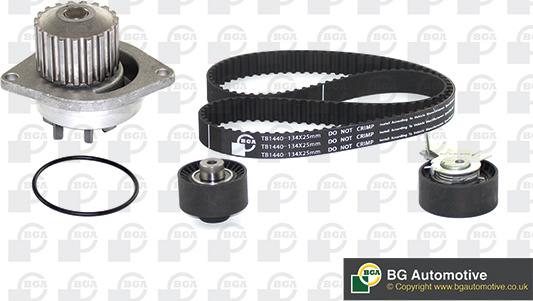 Wilmink Group WG1487949 - Водяной насос + комплект зубчатого ремня ГРМ autospares.lv