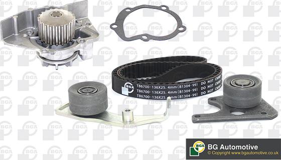 Wilmink Group WG1487941 - Водяной насос + комплект зубчатого ремня ГРМ autospares.lv