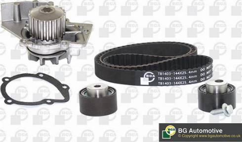 Wilmink Group WG1487943 - Водяной насос + комплект зубчатого ремня ГРМ autospares.lv