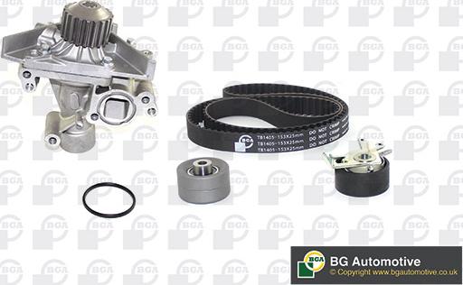 Wilmink Group WG1487947 - Водяной насос + комплект зубчатого ремня ГРМ autospares.lv