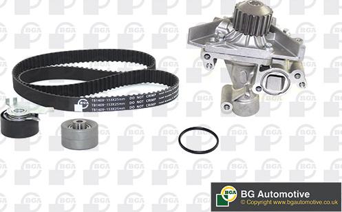 Wilmink Group WG1487954 - Водяной насос + комплект зубчатого ремня ГРМ autospares.lv