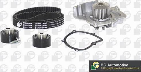 Wilmink Group WG1487952 - Водяной насос + комплект зубчатого ремня ГРМ autospares.lv