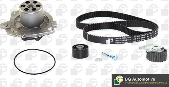 Wilmink Group WG1487980 - Водяной насос + комплект зубчатого ремня ГРМ autospares.lv