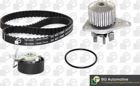 Wilmink Group WG1487935 - Водяной насос + комплект зубчатого ремня ГРМ autospares.lv