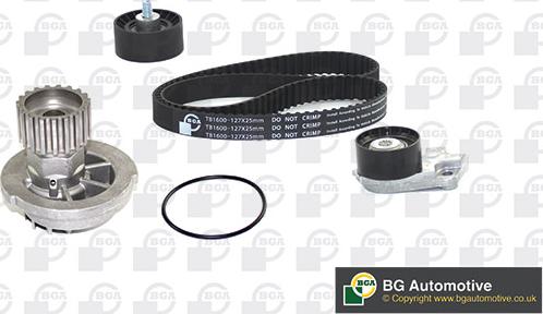 Wilmink Group WG1487973 - Водяной насос + комплект зубчатого ремня ГРМ autospares.lv