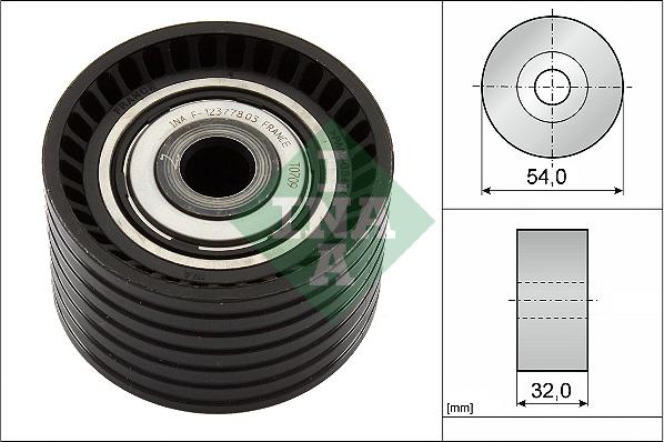 Wilmink Group WG1473961 - Направляющий ролик, зубчатый ремень ГРМ autospares.lv