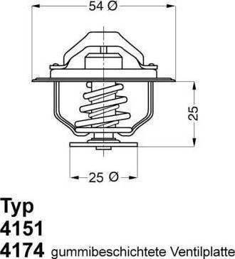 Wilmink Group WG1091668 - Термостат охлаждающей жидкости / корпус autospares.lv