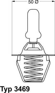 Wilmink Group WG1091607 - Термостат охлаждающей жидкости / корпус autospares.lv