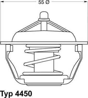 Wilmink Group WG1091745 - Термостат охлаждающей жидкости / корпус autospares.lv