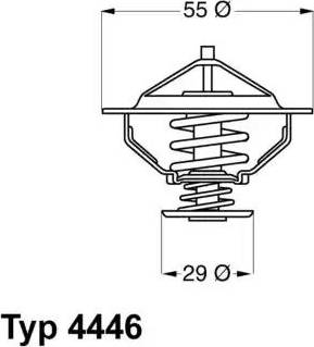 Wilmink Group WG1091741 - Термостат охлаждающей жидкости / корпус autospares.lv