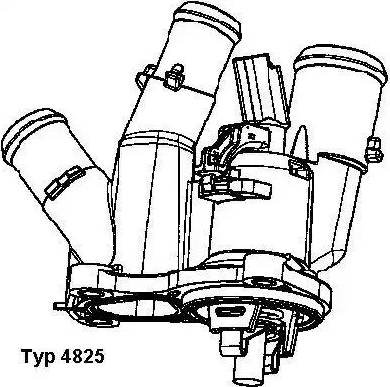 Wilmink Group WG1091769 - Термостат охлаждающей жидкости / корпус autospares.lv