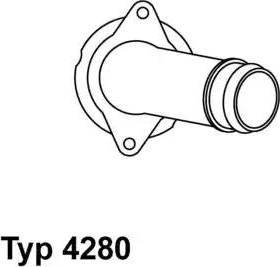 Wilmink Group WG1091728 - Термостат охлаждающей жидкости / корпус autospares.lv