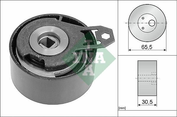 Wilmink Group WG1097454 - Натяжной ролик, зубчатый ремень ГРМ autospares.lv