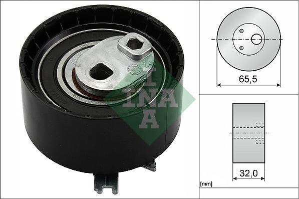 Wilmink Group WG1097455 - Натяжной ролик, зубчатый ремень ГРМ autospares.lv